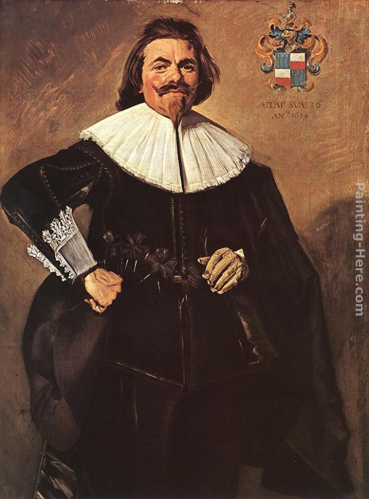 Tieleman Roosterman painting - Frans Hals Tieleman Roosterman art painting
